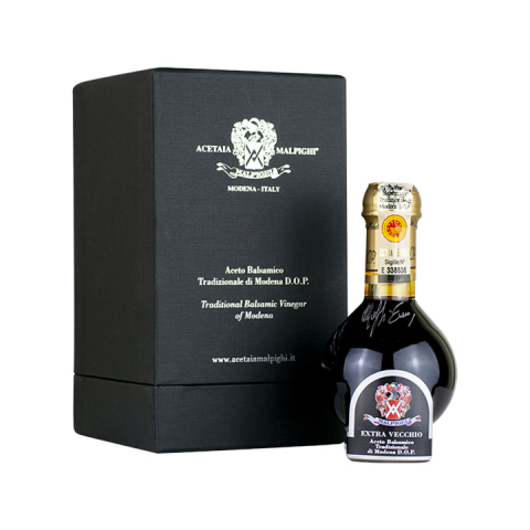 Aceto Balsamico Tradizionale di Modena DOP - ERMES MALPIGHI (35 Jahre), 100ml Aceto Balsamico Tradizionale di Modena DOP - ERMES MALPIGHI (35 Jahre), 100ml