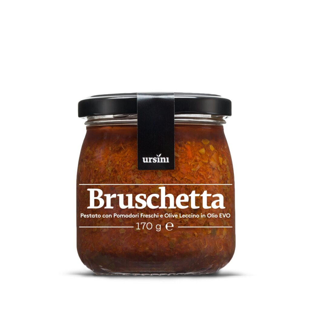 Aufstrich mit Tomaten und Oliven BRUSCHETTA, 170gr