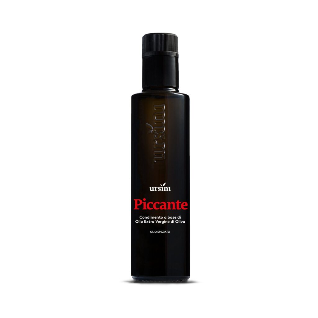 Natives Olivenöl extra mit Peperoncini PICCANTE, 250ml