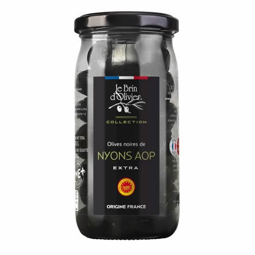 Schwarze Oliven aus Nyons OLIVES NOIRES DE NYONS AOP, 200gr