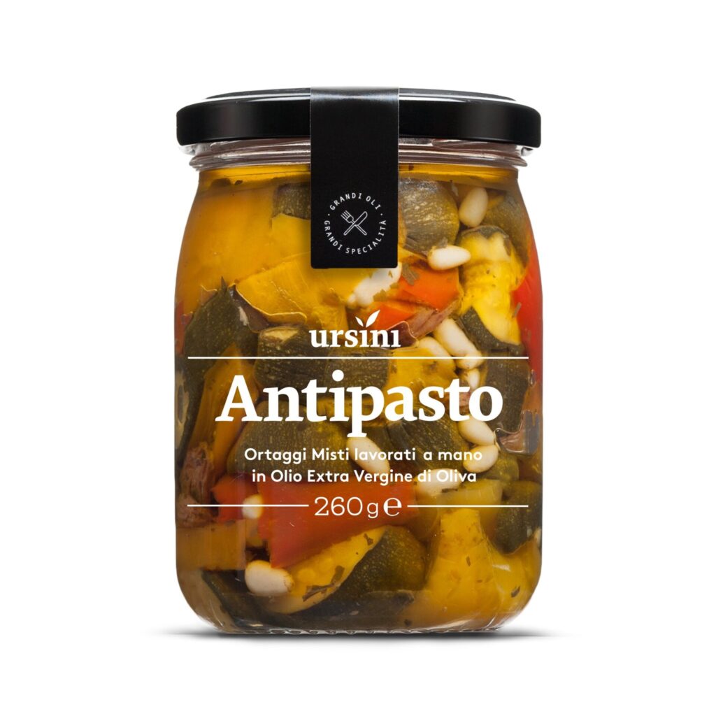 Eingelegtes Gemüse ANTIPASTO, 260gr