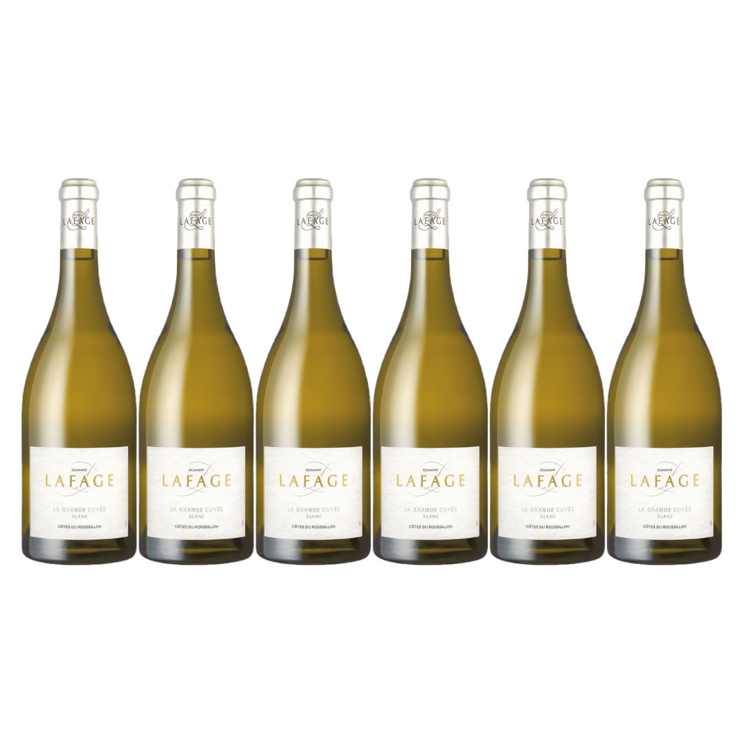 LA GRANDE CUVEE BLANC COTES DU ROUSSILLON AOC 2022 - im 6er Pack