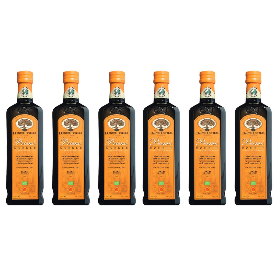 6er Vorteilspack: Natives Olivenöl extra PRIMO DOUBLE DOP BIO, 6x500ml 6er Vorteilspack: Natives Olivenöl extra PRIMO DOUBLE DOP BIO, 6x500ml