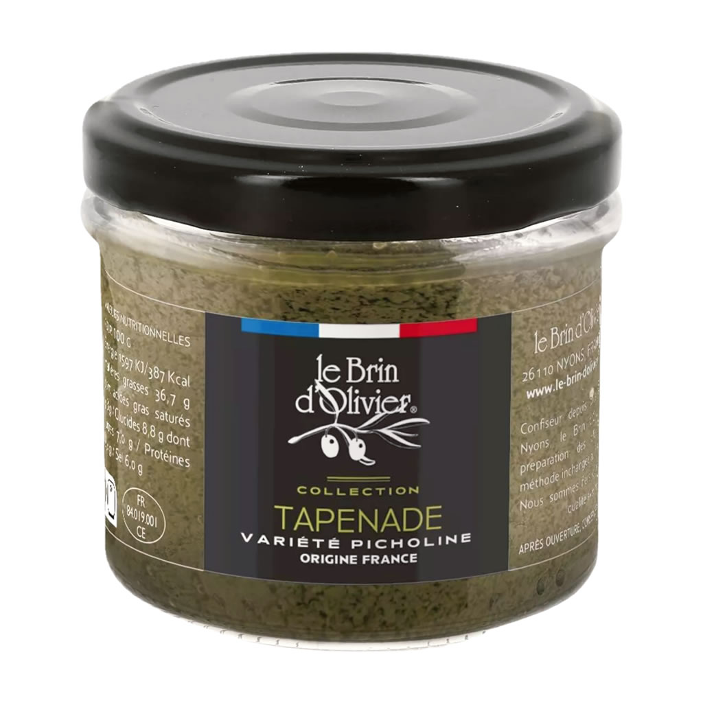 Tapenade aus grünen Picholine-Oliven TAPENADE VARIETE PICHOLINE, 90gr